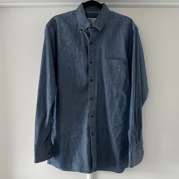 Peter Millar Other - Peter Millar Denim Button Down Shirt